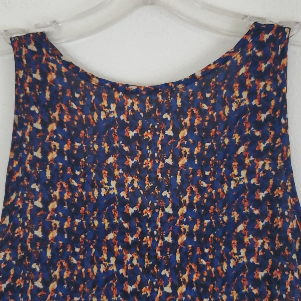 Soprano High Low Sleeveless Print Top S - Picture 8 of 8
